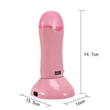 EG New Small Pink Mini Depilator Beauty Tools Single Hot Wax, Quick Double Heater - shepherdseamoss